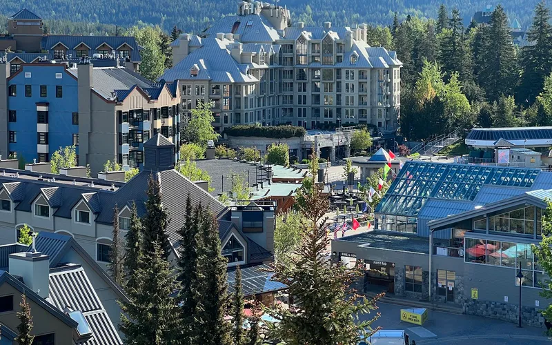 The Westin Resort and Spa a short walk from Skiers Plaza in Whistler Village, British Columbia