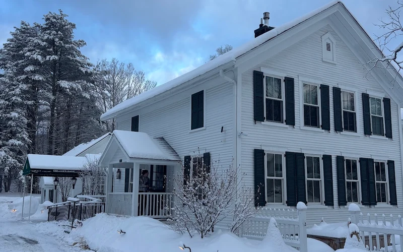 The Weston on Main Street in Weston, nine miles south of the ski-in ski-out lodging at Okemo, Vermont